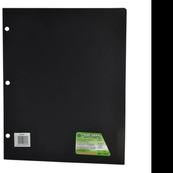 FOLDER PCARPETA PLAST. CTA. ACME CBP1 NEGRO 122496